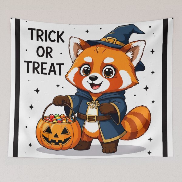 Item preview, Lindo diseño festivo de mago panda rojo de Halloween designed and sold by SmashingDeals.