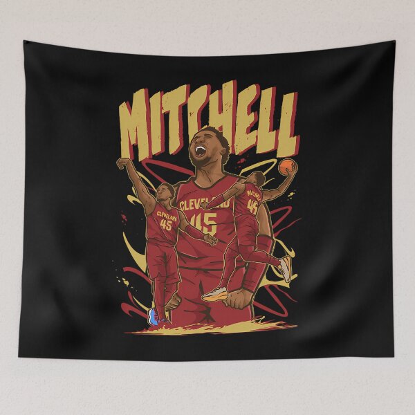 Item preview, Donovan Mitchell Cartoon designed and sold by GAGLENN4343.