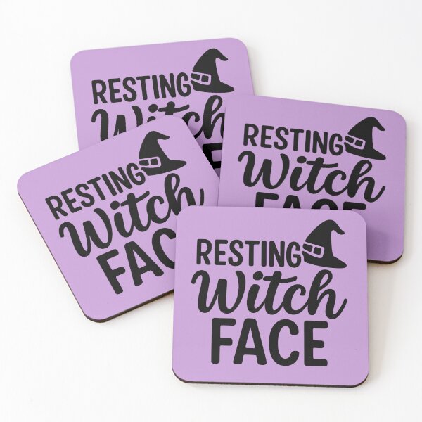 Item preview, Resting Witch Face – Funny Halloween Witch Pun designed and sold by Diwakar-Designs.