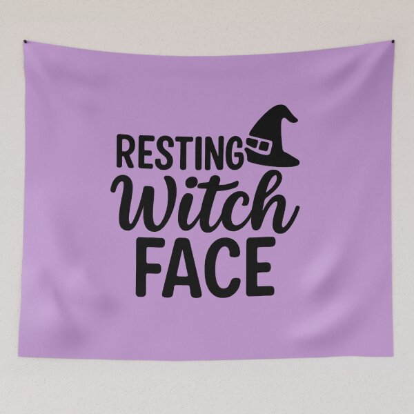 Item preview, Resting Witch Face – Funny Halloween Witch Pun designed and sold by Diwakar-Designs.