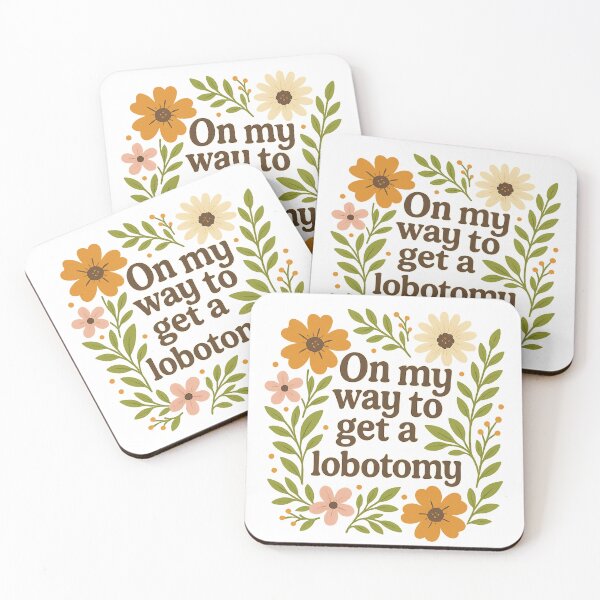 Item preview, On my way to get a Lobotomy designed and sold by ChaosEmporium.