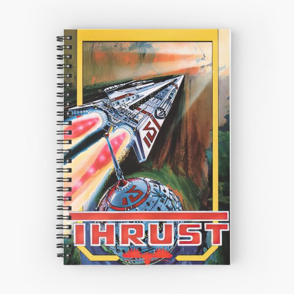 Item preview, Thrust Spectrum Retro Video Game Cover Art designed and sold by Retr0Tshirts.