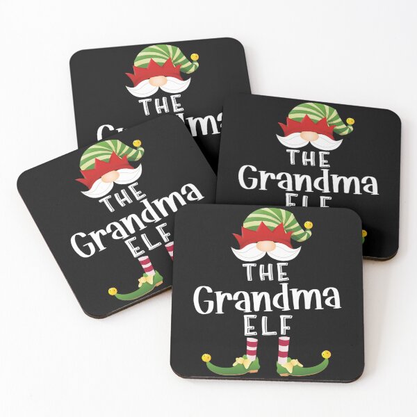 Item preview, Grandma Elf Group Christmas Funny Pajama Party designed and sold by deundramathis.