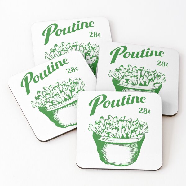 Item preview, Poutine - Green designed and sold by Angry Swan Designs.