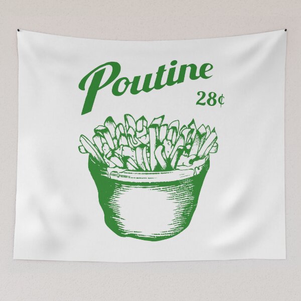 Item preview, Poutine - Green designed and sold by Angry Swan Designs.