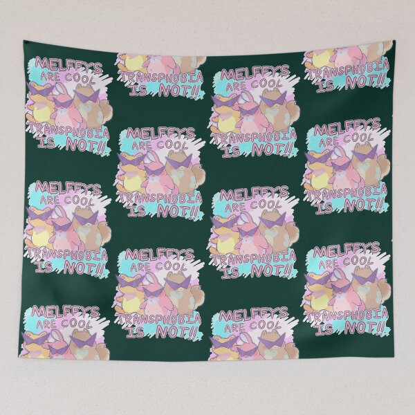 Item preview, Melffys Are Cool ! Transphobia is Not !! designed and sold by solechto.