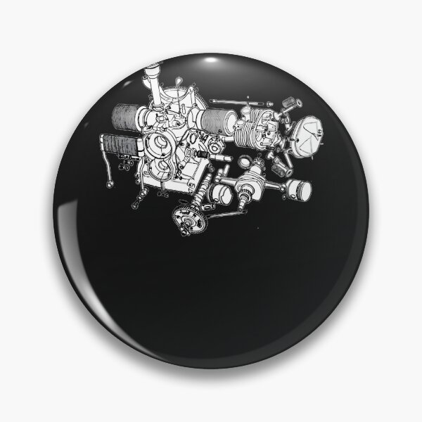 Item preview, Citroen 2Cv Engine Exploded Drawing. designed and sold by vfopxxiis.