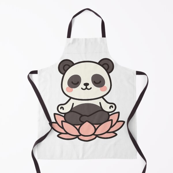 Item preview, Meditating Panda on Lotus designed and sold by kyokugen.