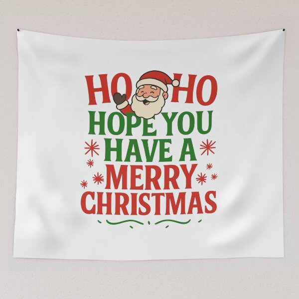 Item preview, Ho Ho Hope Merry Christmas T-shirt Design - Jolly Holiday designed and sold by DavidTeeStudio.