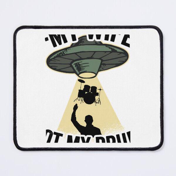 Item preview, Funny Ufo Drums Abduction Drummer Drum Set Gift Funny designed and sold by NorbetGuaDDS.
