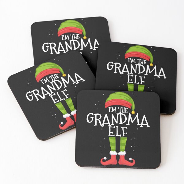 Item preview, Grandma Elf Matching Family Group Christmas Party Pajama designed and sold by deundramathis.