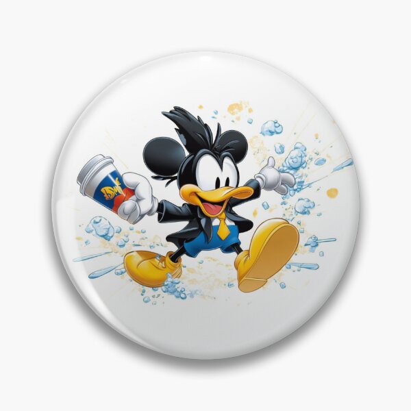 Item preview, Cartoon Character in Energetic Splash Art With Coffee Cup and Vibrant Graphics designed and sold by KanDa-Shop.
