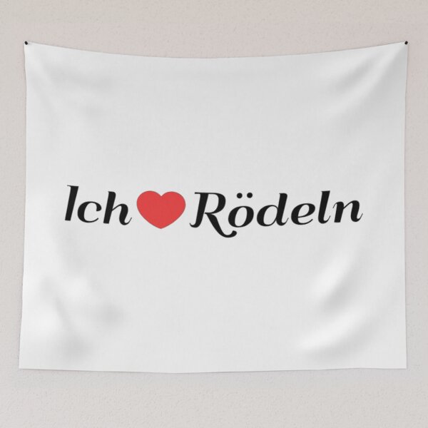 Item preview, Dark Industrial Sticker | “Ich liebe rodeln” Inspired Artwork | Gothic Alternative Music Design designed and sold by ex-altera.