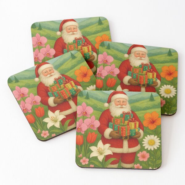 Item preview, Santa’s Blooming Valley designed and sold by annenambiro.
