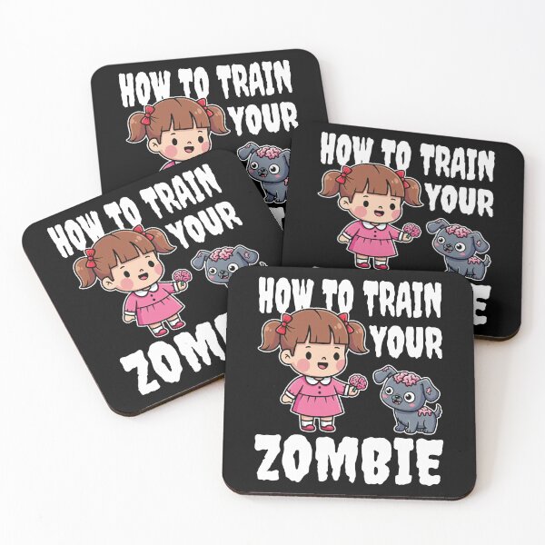 Item preview, HOW TO TRAIN YOUR ZOMBIE - ZOMBIE HALLOWEEN designed and sold by KEF Custom.