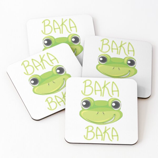 Item preview, Cute Frog Baka Baka Cartoon Design designed and sold by VVIPDESIGNS.