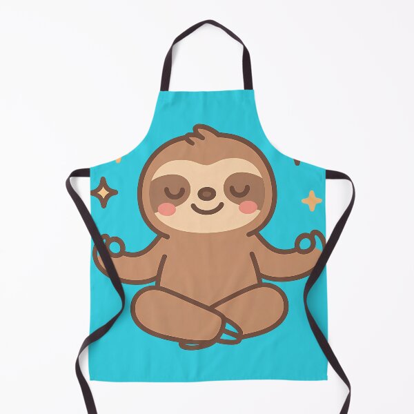 Item preview, Sparkling Meditating Sloth designed and sold by kyokugen.