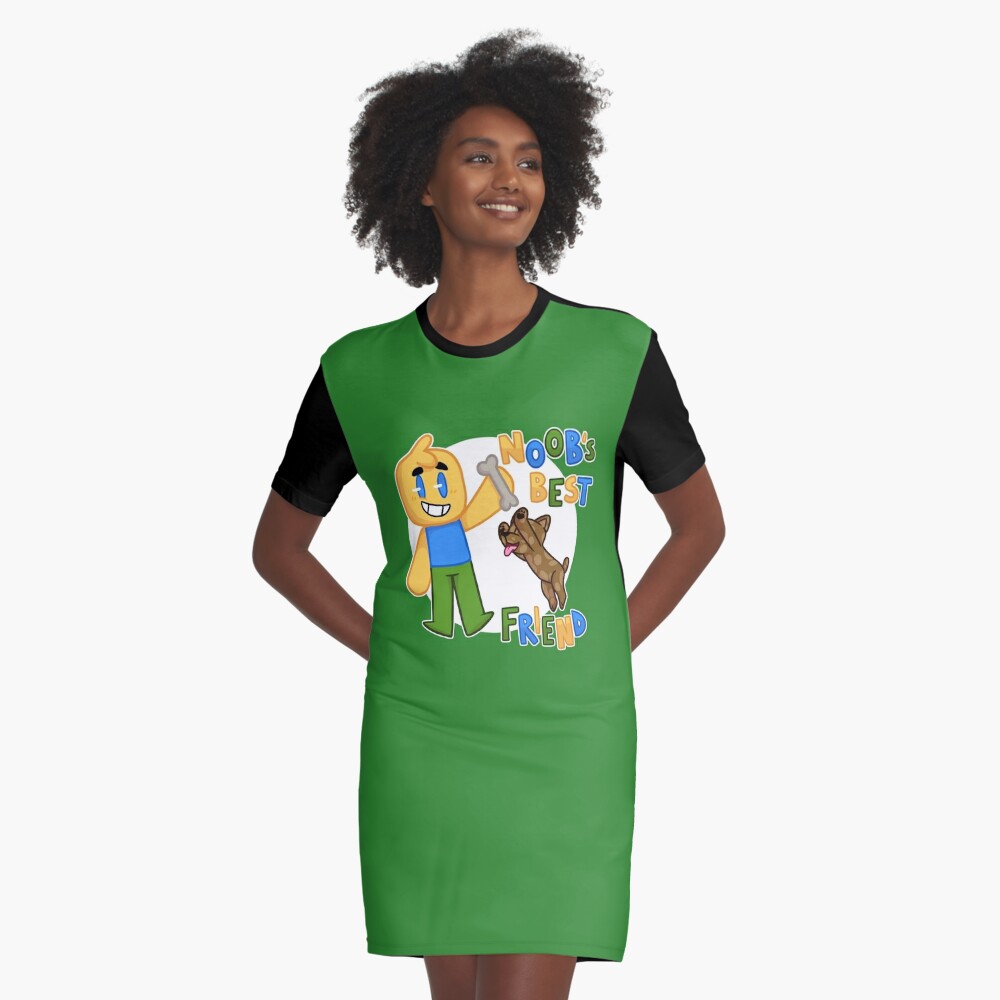 Roblox Noob With Dog Roblox Inspired T Shirt Graphic T Shirt Dress By Smoothnoob Redbubble - noobs best friend roblox noob with dog roblox inspired t shirt art print by smoothnoob