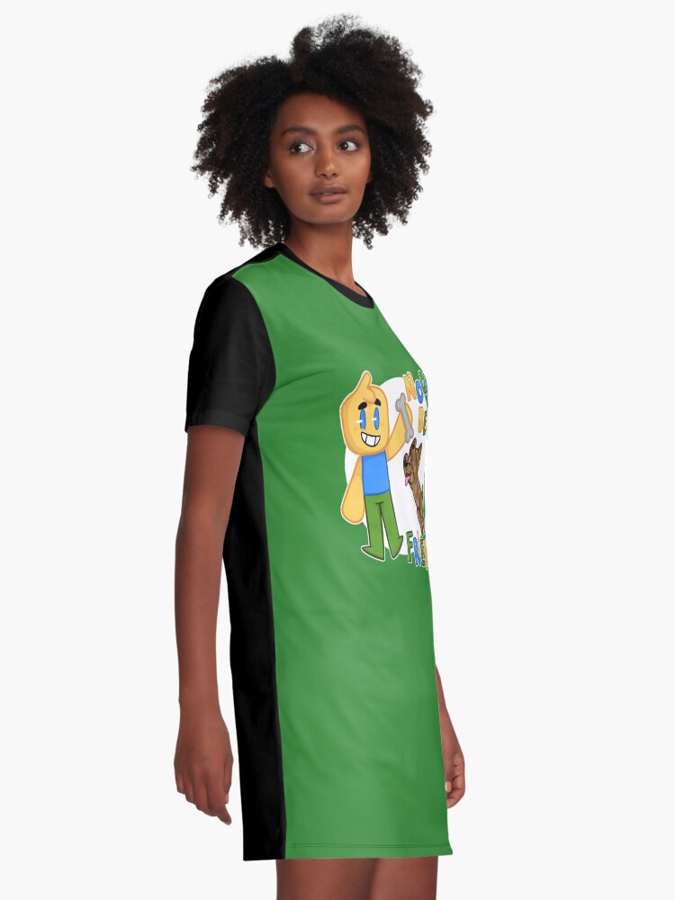Roblox Noob With Dog Roblox Inspired T Shirt Graphic T Shirt Dress By Smoothnoob Redbubble - a dog shirt for dog roblox
