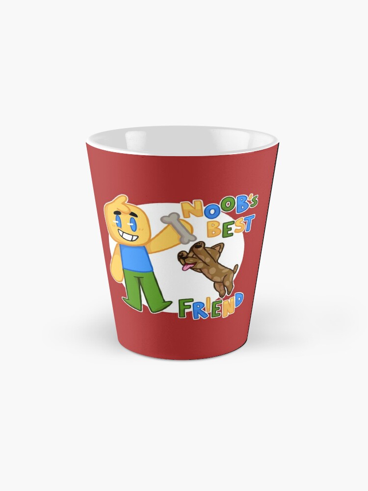 Taza Roblox Noob Con Camiseta Inspirada En Perro Roblox De Smoothnoob Redbubble - mejor amigo de noob roblox noob con perro inspirado en la camiseta de roblox lámina artística