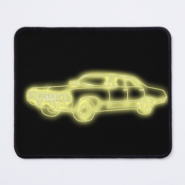 Item preview, Neon yellow Impala 67 designed and sold by Lune's crazy world.