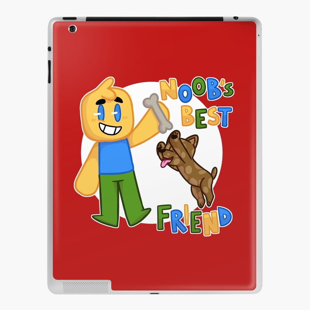 Roblox Noob With Dog Roblox Inspired T Shirt Ipad Case Skin By