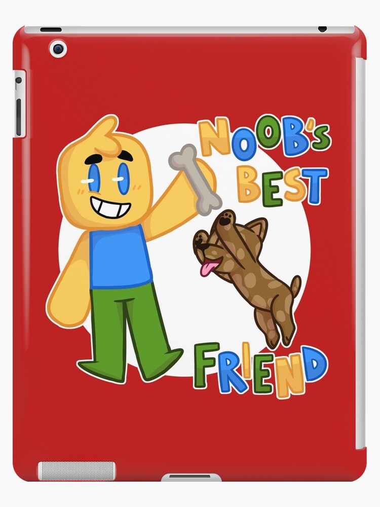 Noob S Best Friend Roblox Noob With Dog Roblox Inspired T Shirt - roblox character ipad cases skins redbubble