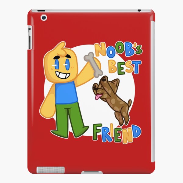 Roblox Noob With Dog Roblox Inspired T Shirt Ipad Case Skin By Smoothnoob Redbubble - hand over your robux noob gocommitdie