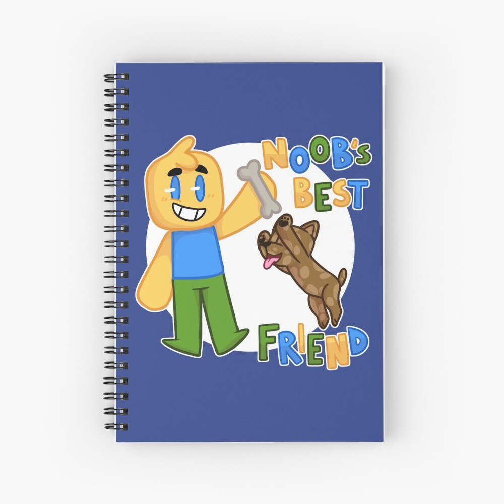 Roblox Noob With Dog Roblox Inspired T Shirt Hardcover Journal By Smoothnoob Redbubble - dressing up as a roblox noob