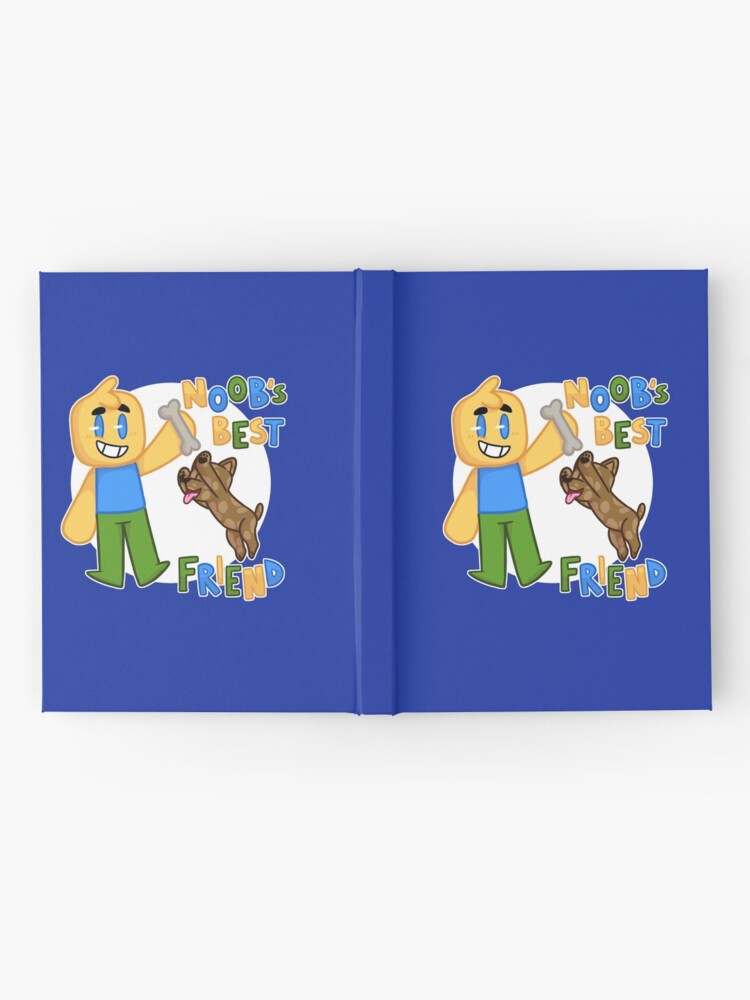 Roblox Noob With Dog Roblox Inspired T Shirt Hardcover Journal By Smoothnoob Redbubble - twinke doge roblox