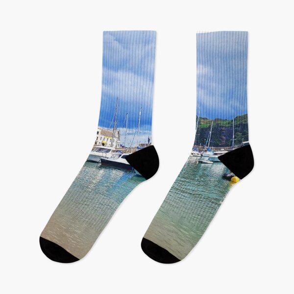 Item preview, Quayside boats - Ilfracombe, North Devon designed and sold by Love where you live.