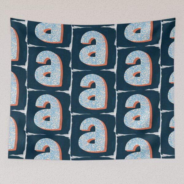 Item preview, Monogram letter A illustration designed and sold by SamOssie.