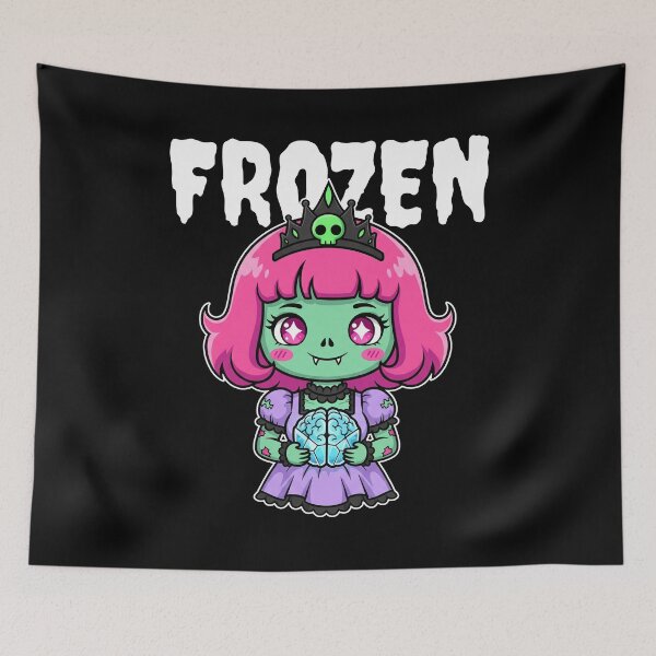 Item preview, FROZEN - ZOMBIE HALLOWEEN designed and sold by KEF Custom.