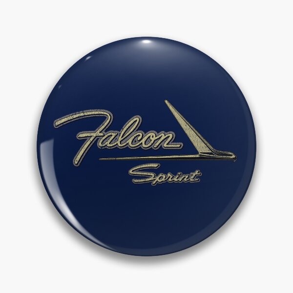Item preview, Ford Falcon Sprint emblem 1960-65 - aged, shop worn print designed and sold by retropetrol.