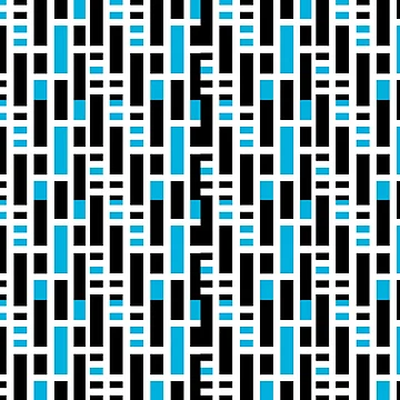 Artwork thumbnail, Linear Sequence Pattern Design by DFLC Prints