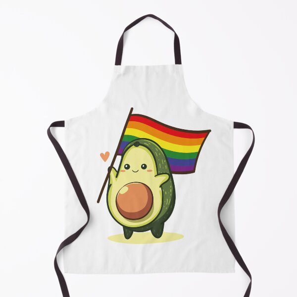 Item preview, Kopie von Avocado Bisexual Flag Bi Pride LGBTQ Queer CSD Kawaii designed and sold by Cari-Graphy.