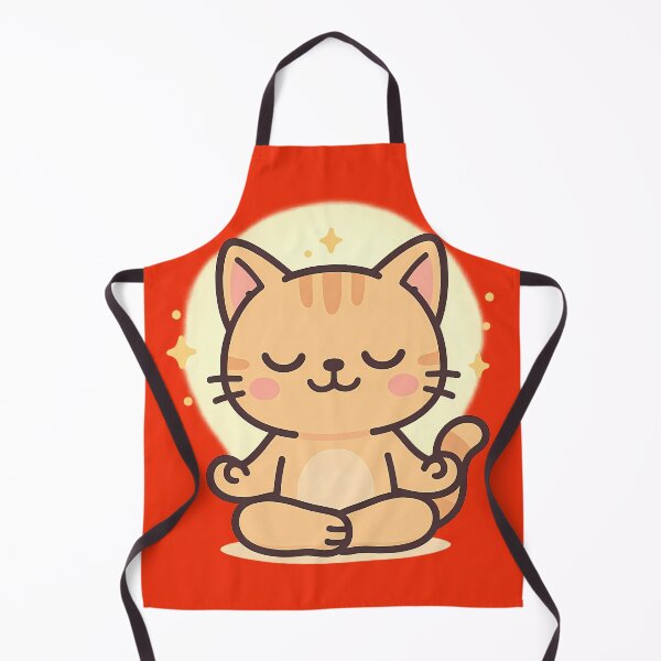 Item preview, Luminous meditative cat designed and sold by kyokugen.