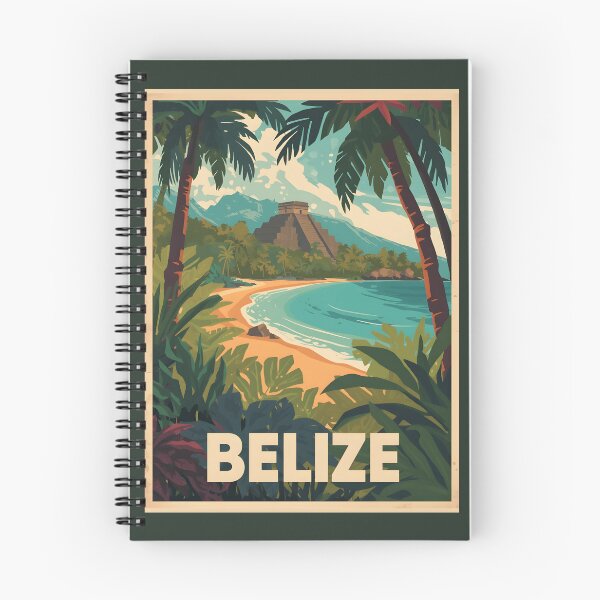 Item preview, A Vintage Illustration of Belize  designed and sold by GoodOldVintage.