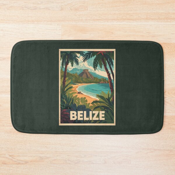 Item preview, A Vintage Illustration of Belize  designed and sold by GoodOldVintage.