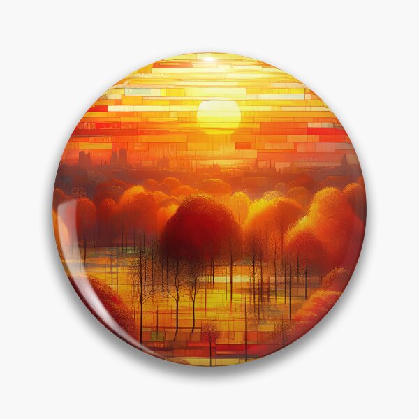 Item preview, Autumn Awakening | Golden Sunrise Over London designed and sold by Stoneflower-Art.