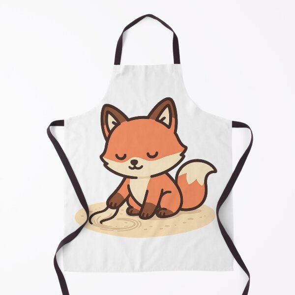 Item preview, Zen Fox in Sand Circle designed and sold by kyokugen.