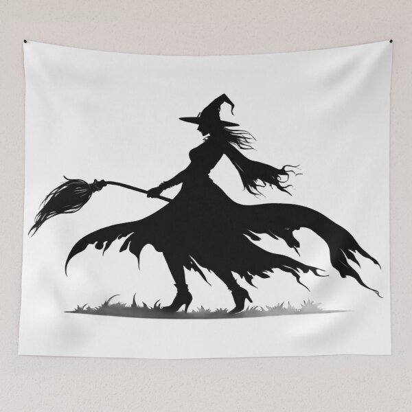 Item preview, Witch silhouette designed and sold by mayhaku.