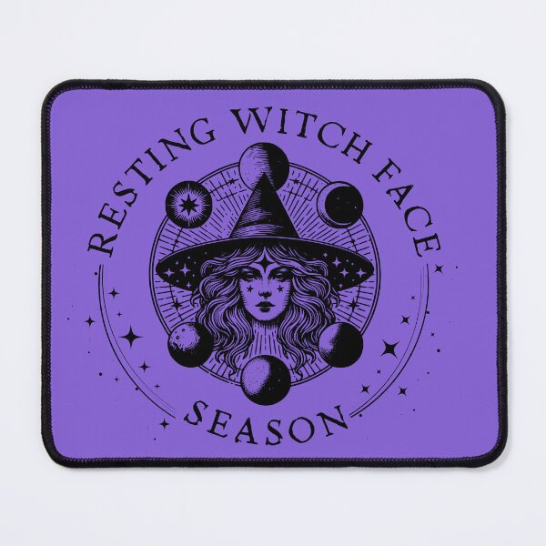 Item preview, Resting Witch Face Season Funny Halloween designed and sold by ZuzDoesDesigns.