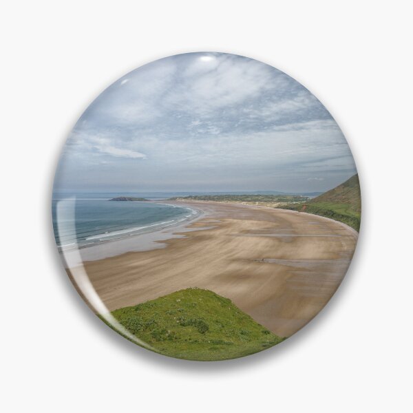Item preview, Rhossili Bay beach on the Gower peninsular in Wales UK designed and sold by John Gilham - Landscape Photography.