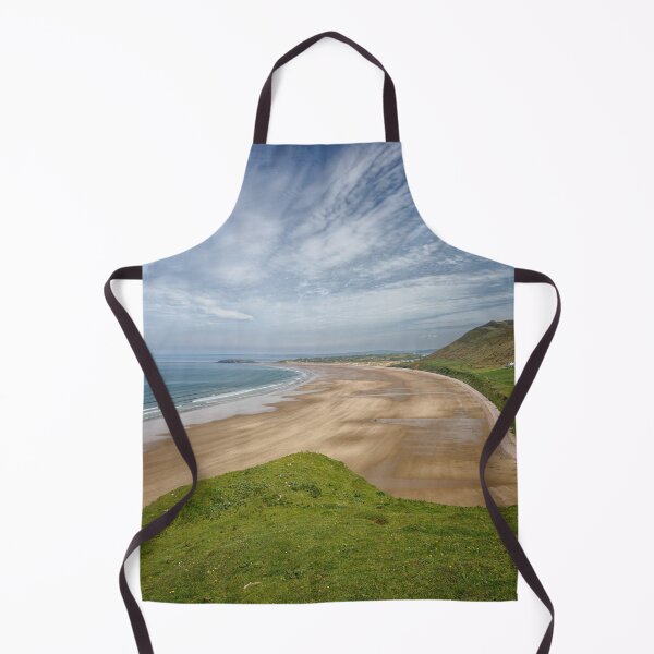 Item preview, Rhossili Bay beach on the Gower peninsular in Wales UK designed and sold by John Gilham - Landscape Photography.