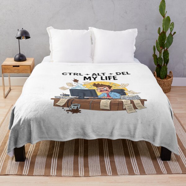Item preview, CTRL ALT DEL My Life Funny Office Design designed and sold by Rank Sol.