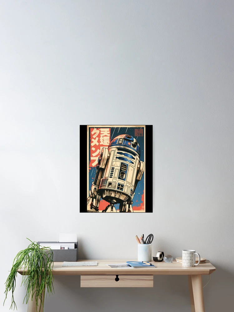 Thumbnail 2 of 3, Poster, Robot Assistant R2 designed and sold by clovisprice.
