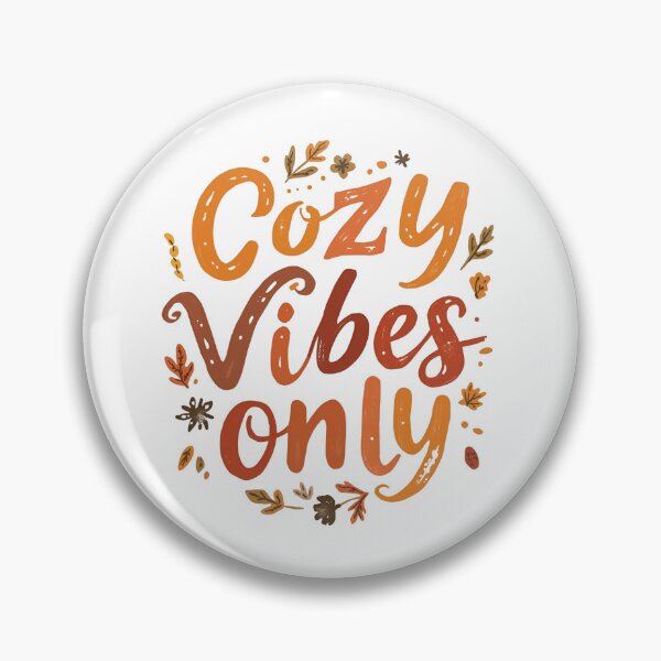 Item preview, Cozy Vibes Only – Autumn Quote Design designed and sold by Pixel--Threads.