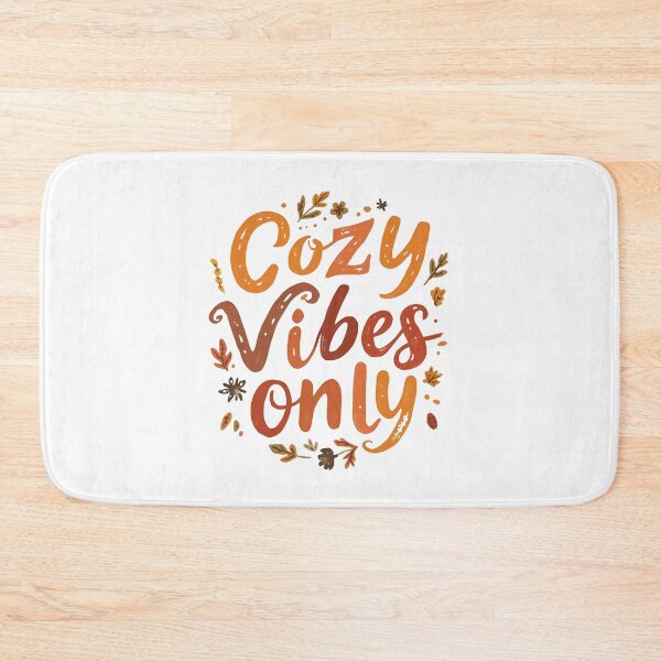 Item preview, Cozy Vibes Only – Autumn Quote Design designed and sold by Pixel--Threads.