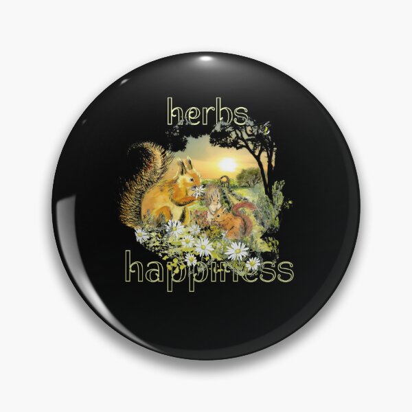 Item preview, Herbs and happiness, herbology, herbalist, black lettering  designed and sold by MiFree.
